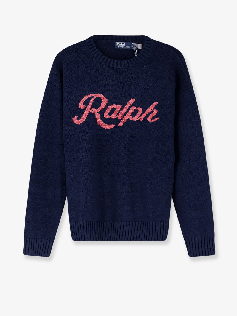 Polo Ralph Lauren Polo Ralph Lauren Sudadera de mezcla de algodón y lino azul - World Class Fashion