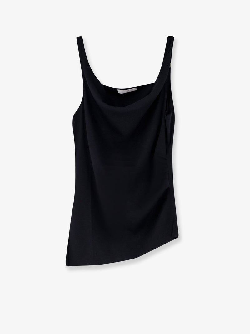 R2W R2W Air Twisted Cotton And Modal Top Black - World Class Fashion