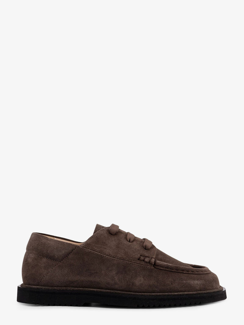 Reference Referencia: Botines de gamuza Tahoe Resort con cordones, color café - World Class Fashion