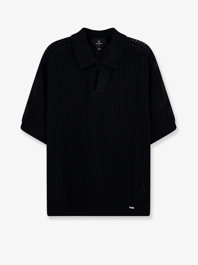 Represent Represent Cotton Blend T-Shirt Black - World Class Fashion