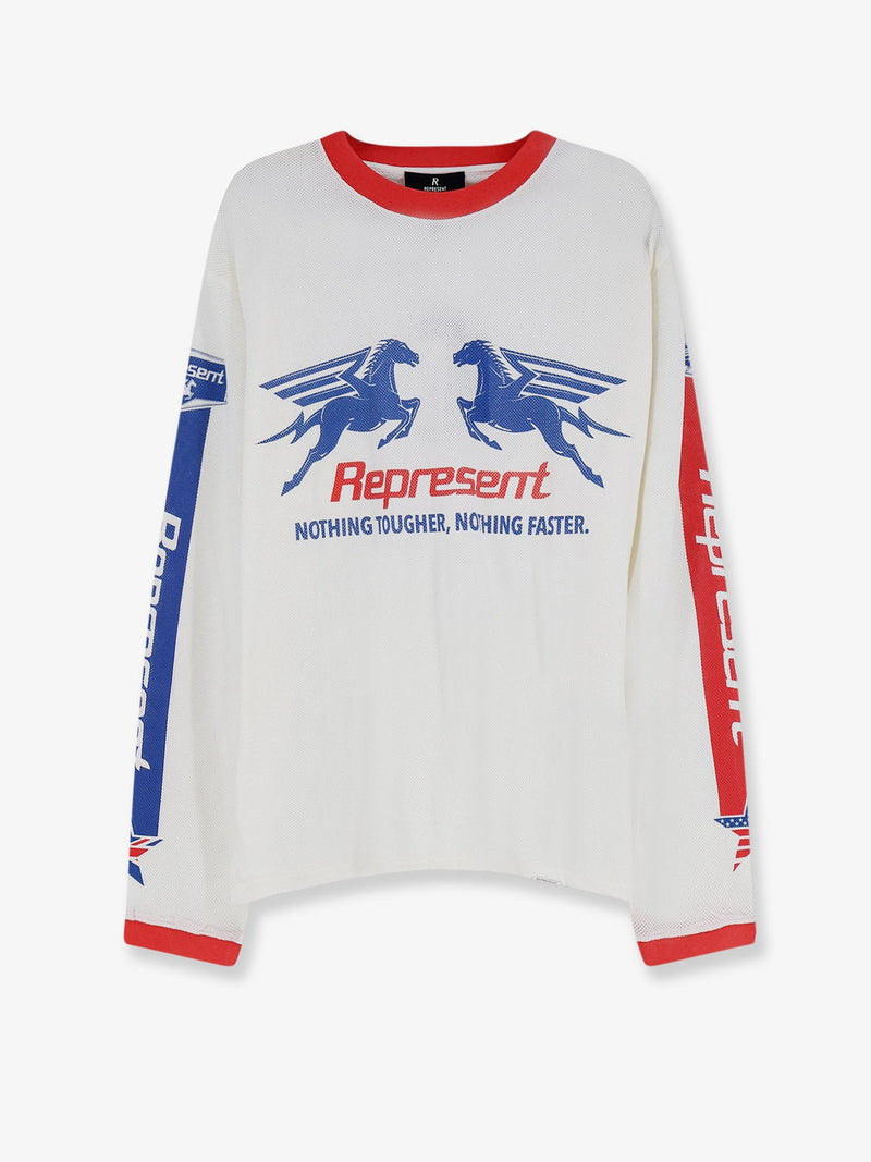 Represent Represent Pegasus Cotton T-Shirt White - World Class Fashion