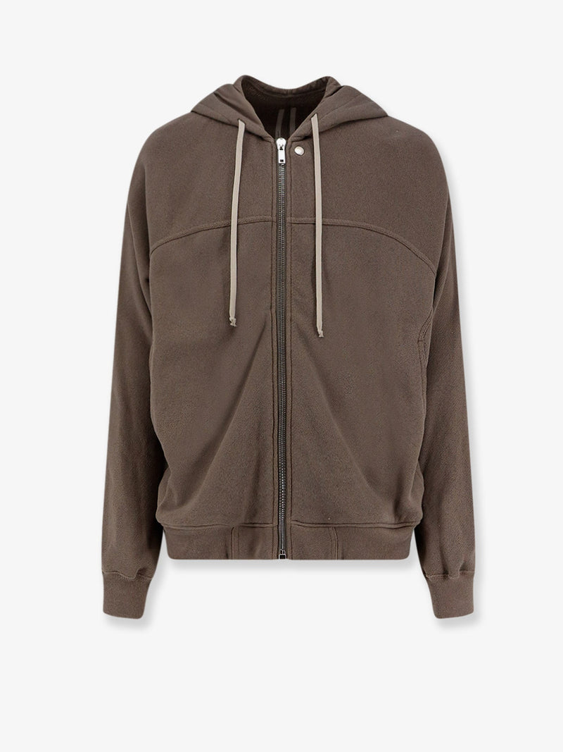 Rick Owens Sudadera Rick Owens de algodón orgánico color beige - World Class Fashion