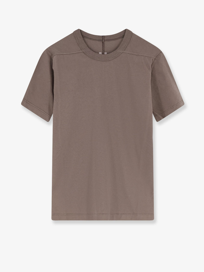 Rick Owens Rick Owens Camiseta de algodón gris para hombre - World Class Fashion