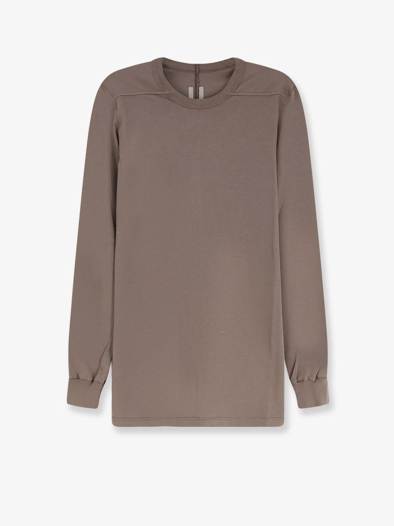Rick Owens Rick Owens Camiseta de algodón gris para hombre - World Class Fashion