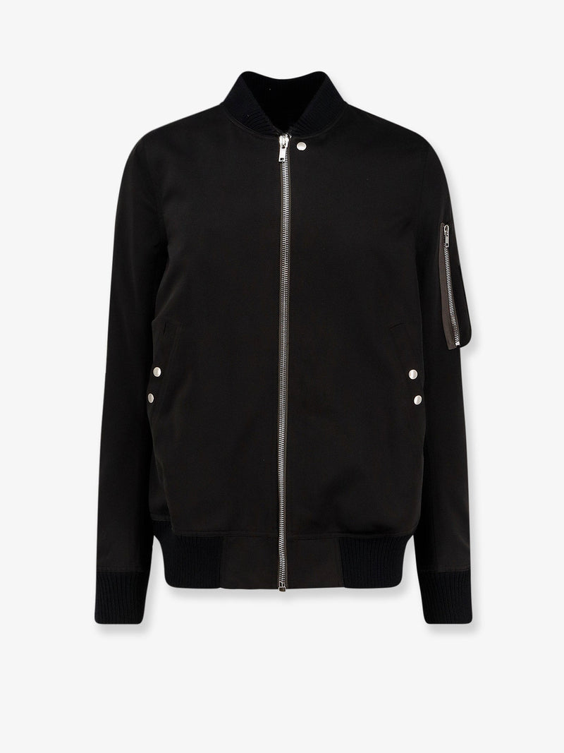 Rick Owens Rick Owens Classic Flight Bomber Black - World Class Fashion