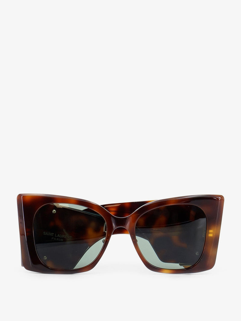 Saint Laurent Saint Laurent Acetate Sunglasses Brown Women - World Class Fashion