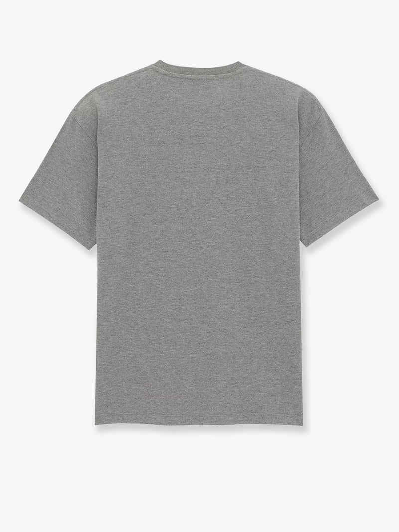 Saint Laurent Saint Laurent Recycled Material T-Shirt Grey Men - World Class Fashion