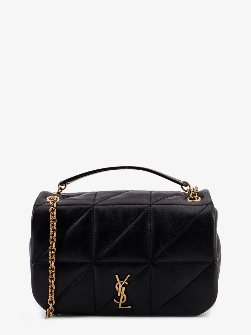 Saint Laurent Saint Laurent Jamie 4.3 Leather Crossbody Bag Black - World Class Fashion