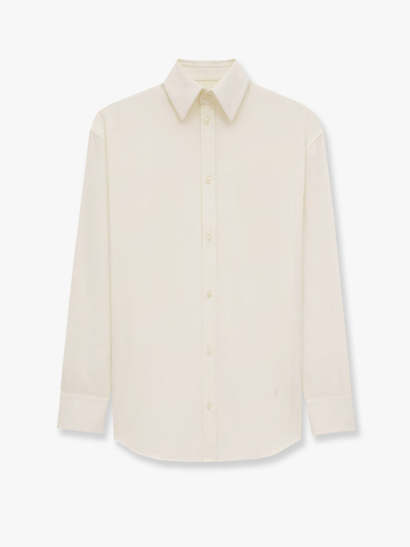 Saint Laurent Saint Laurent Certified Cotton Shirt White Women - World Class Fashion