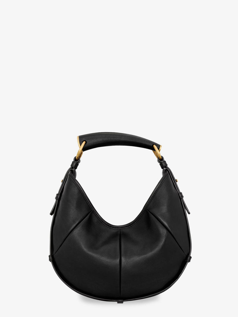 Saint Laurent Saint Laurent Mombasa Leather Handbag Black - World Class Fashion