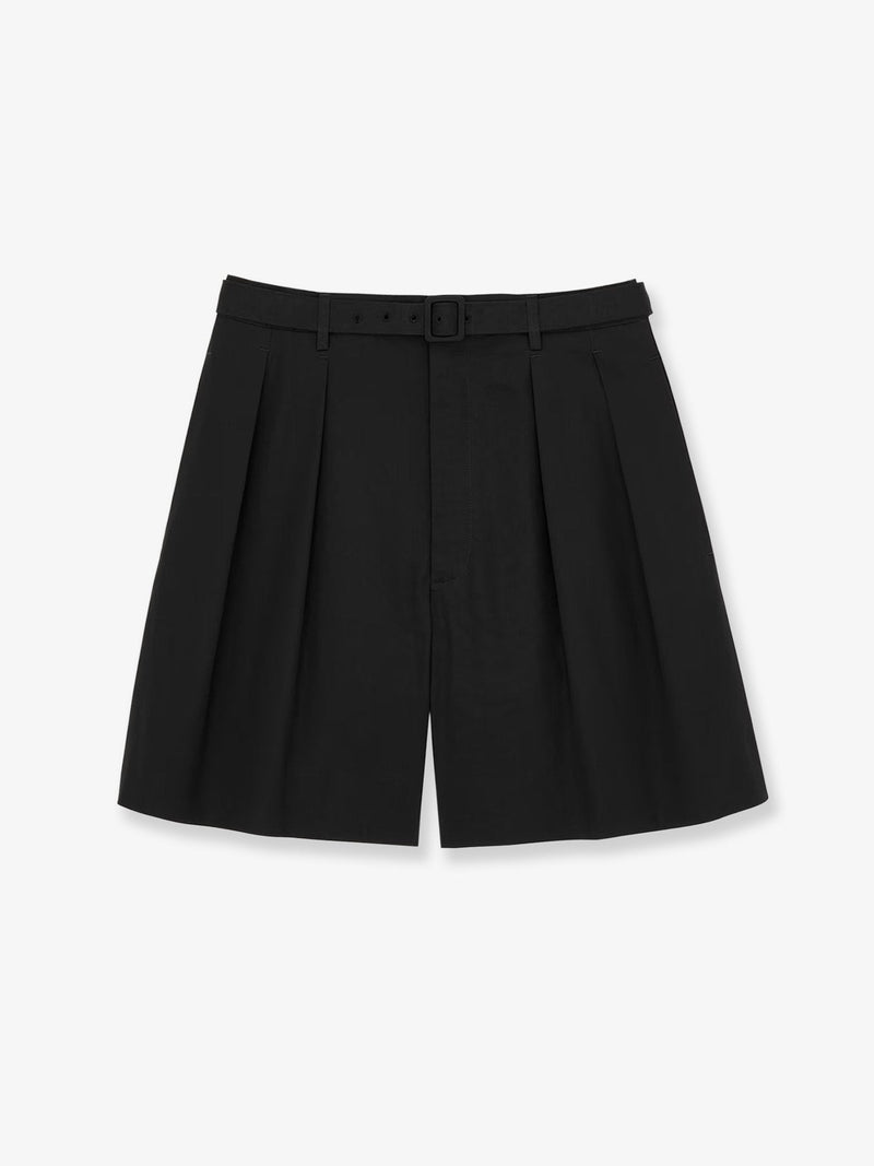 Saint Laurent Saint Laurent Certified Cotton Shorts Black - World Class Fashion