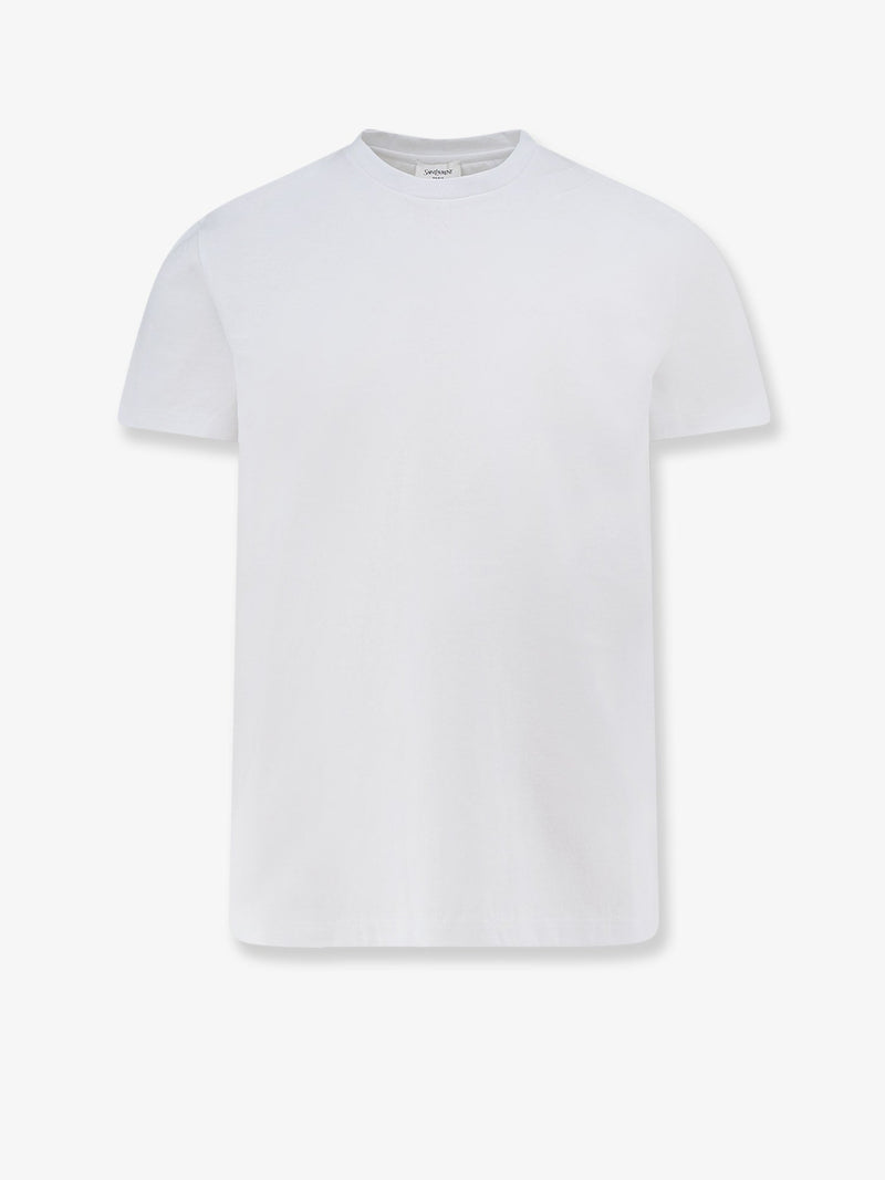 Saint Laurent Saint Laurent Certified Cotton T-Shirt White - World Class Fashion