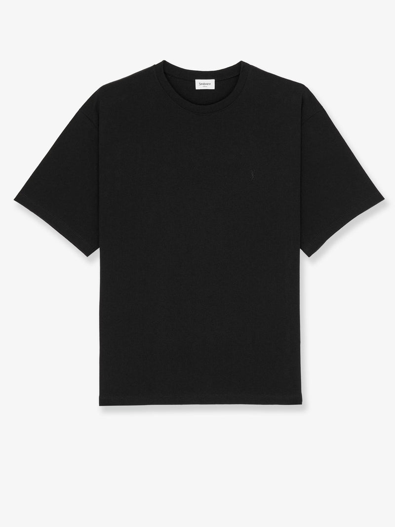 Saint Laurent Saint Laurent Certified Cotton T-Shirt Black - World Class Fashion
