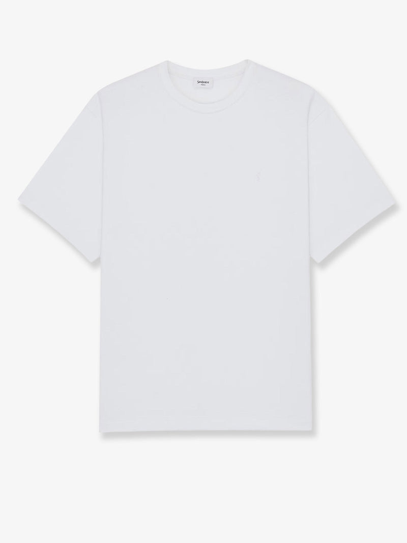 Saint Laurent Saint Laurent Certified Cotton T-Shirt White - World Class Fashion