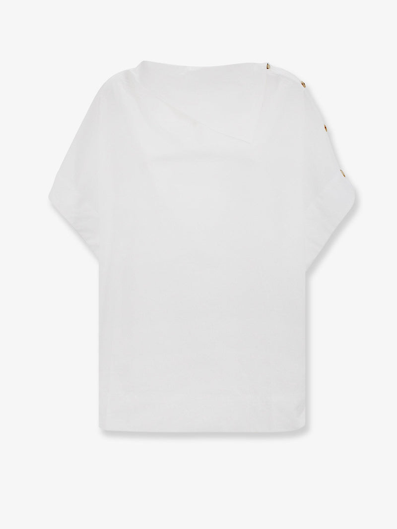 Soeur Soeur Issa Organic Cotton Top White - World Class Fashion