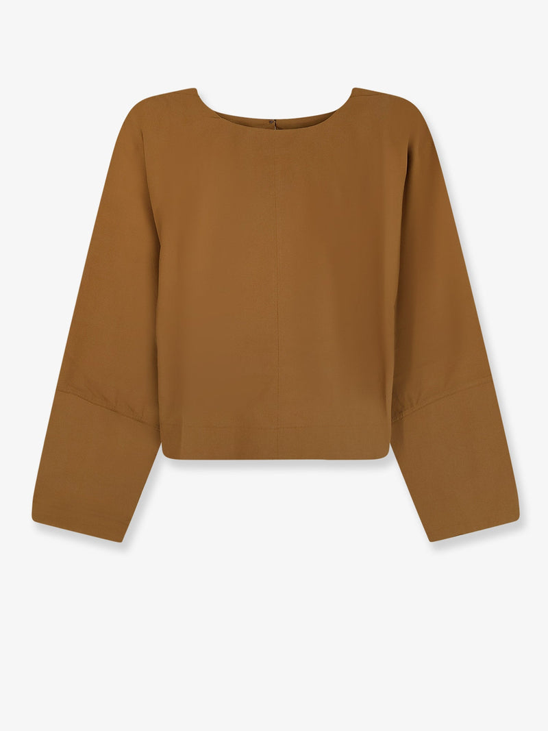 Soeur Soeur Armand Cotton Shirt Brown - World Class Fashion