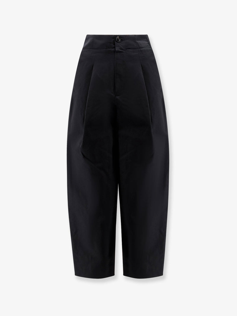 Soeur Pantalones de lino y algodón orgánico Soeur Daley negros - World Class Fashion