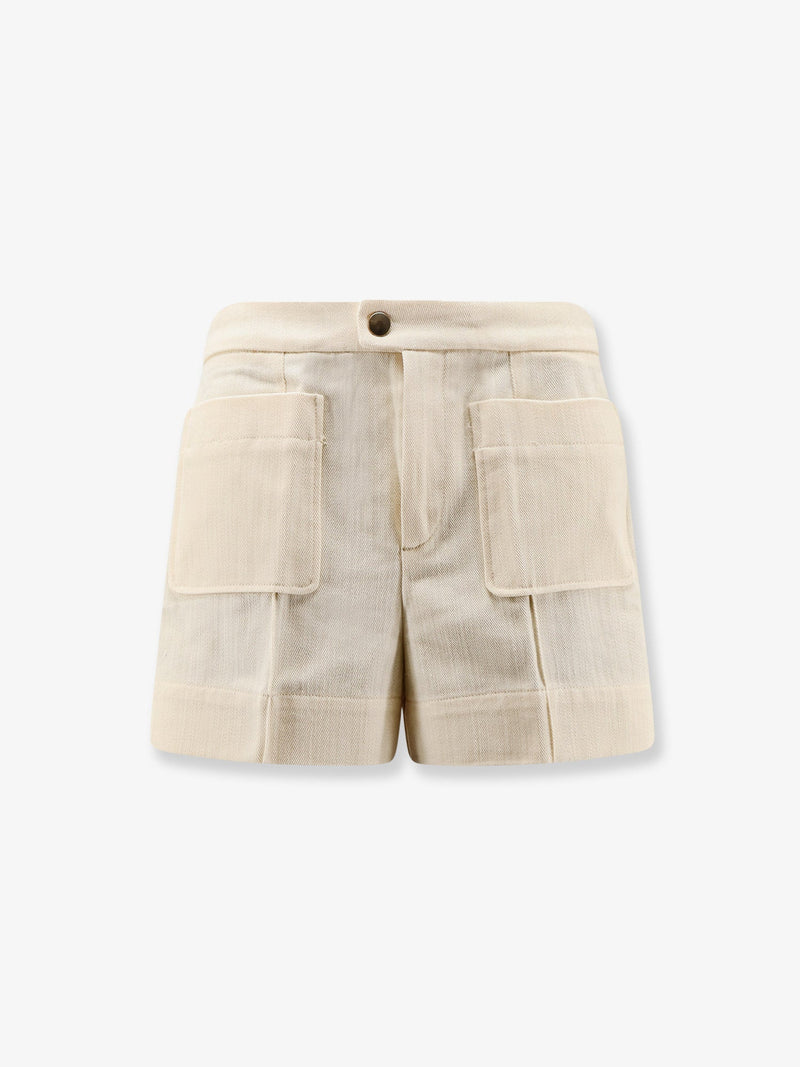 Soeur Shorts de algodón beige Soeur Hover - World Class Fashion
