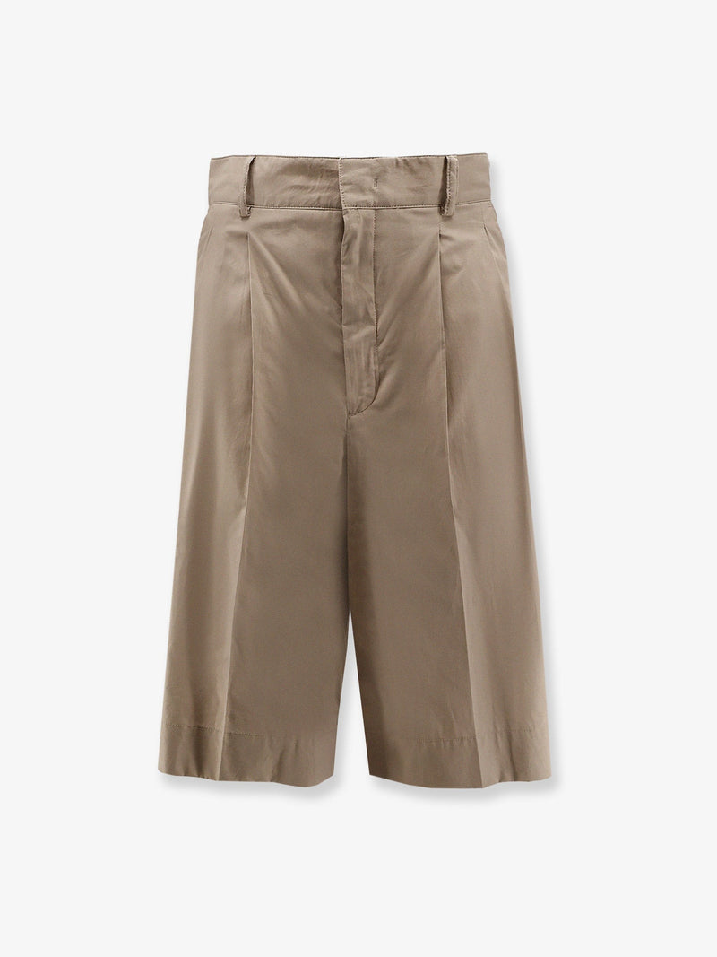 Soeur Pantalones cortos bermudas de algodón orgánico Soeur Imogen en beige - World Class Fashion