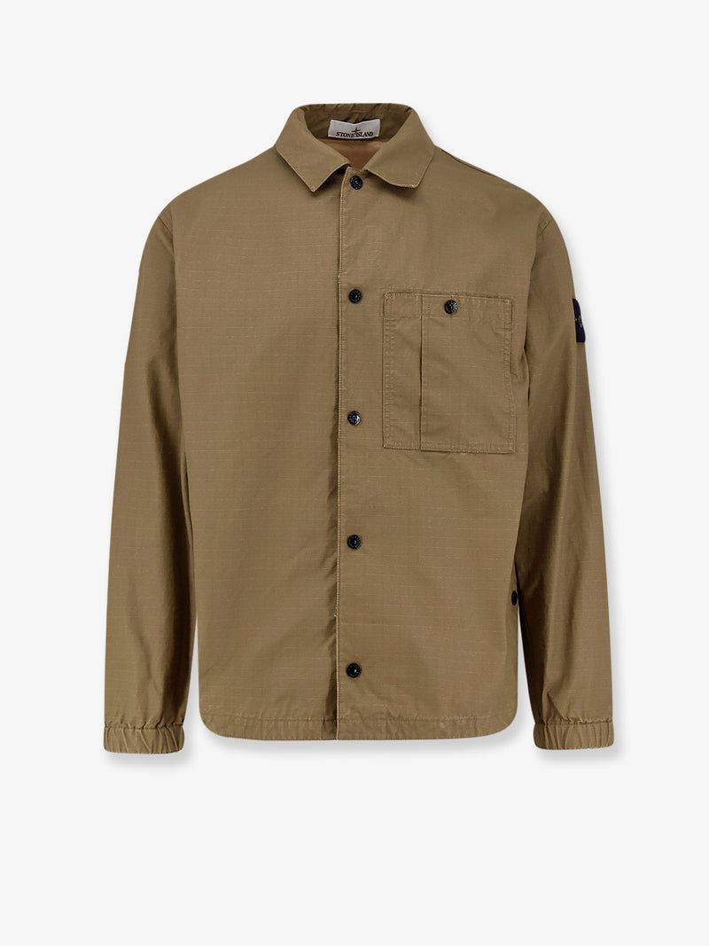 Stone Island Stone Island Cotton Shirt Green Men - World Class Fashion