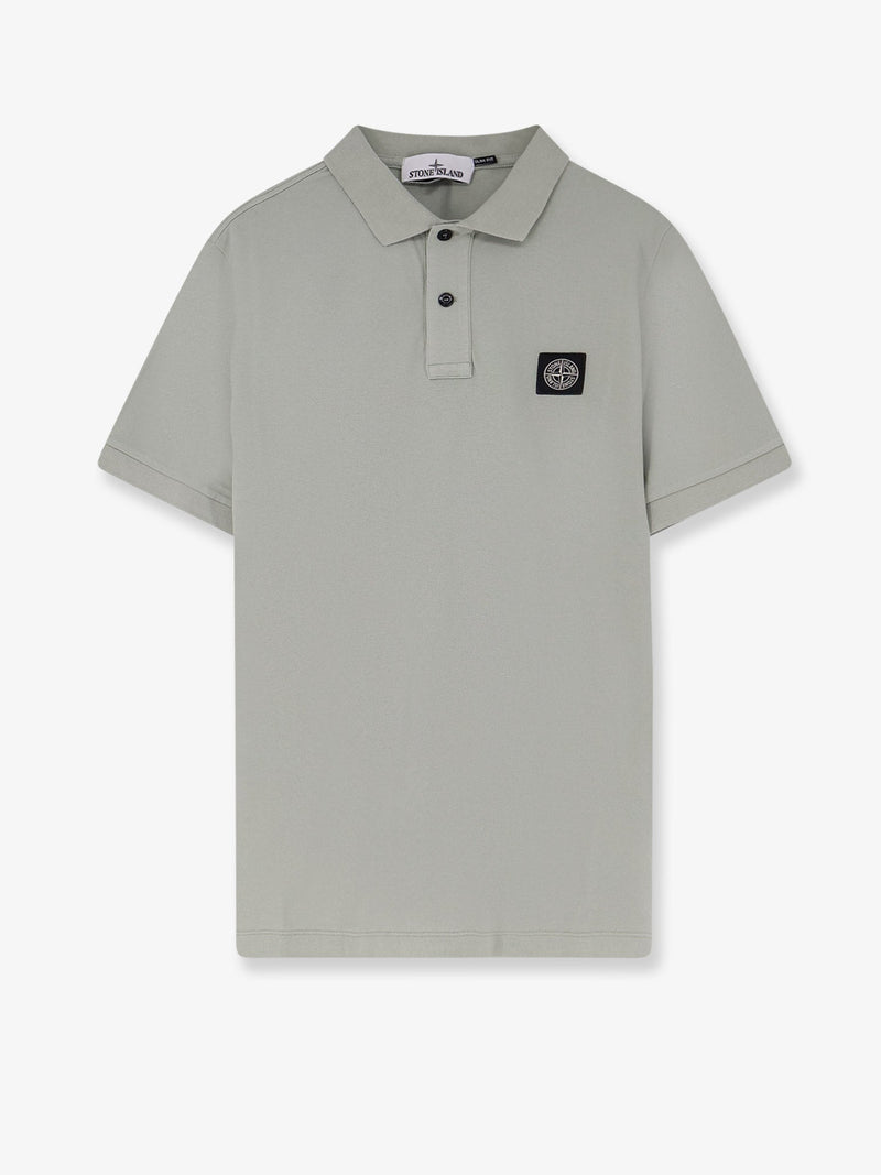 Stone Island Stone Island Cotton Polo Shirt Green - World Class Fashion