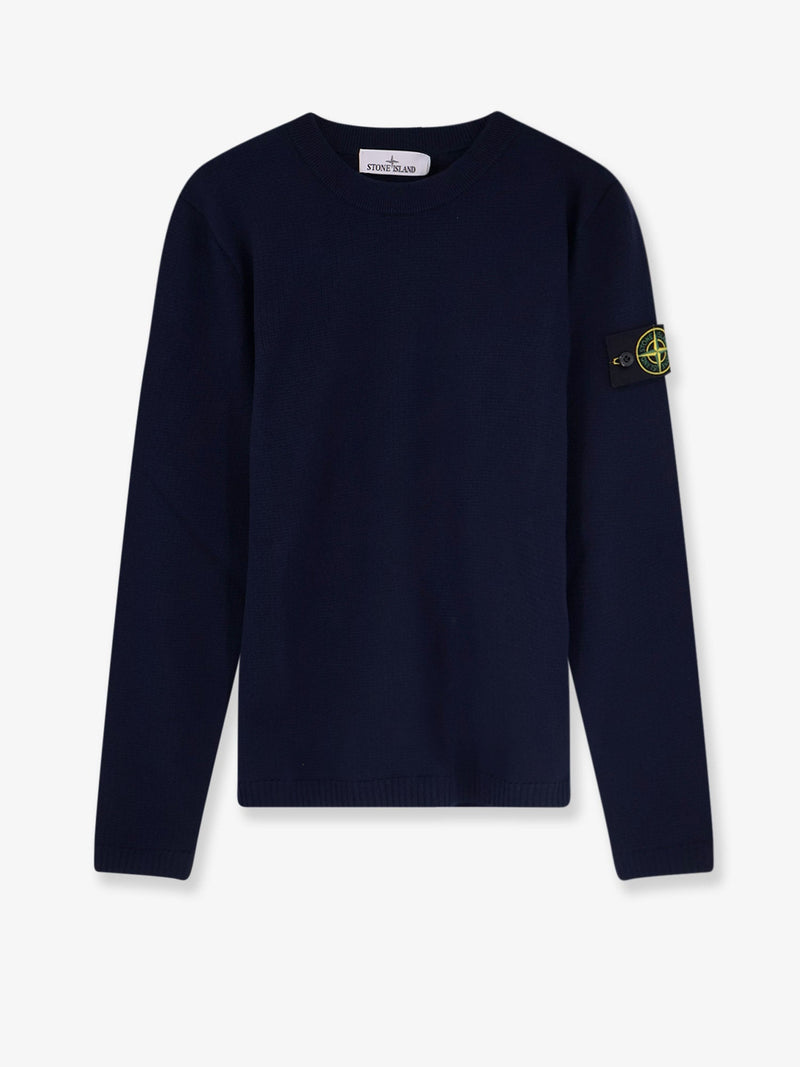 Stone Island Stone Island Organic Cotton Sweater Blue - World Class Fashion