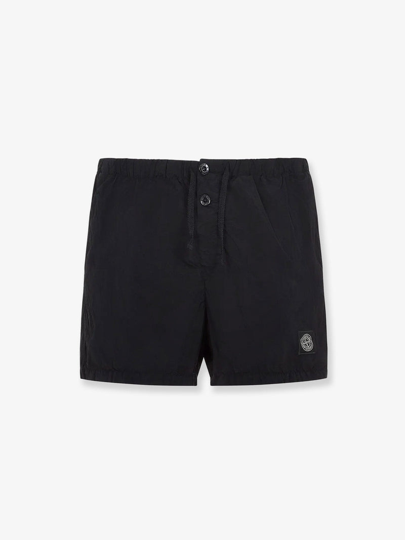 Stone Island Stone Island Econylon® Swim Trunks Black - World Class Fashion