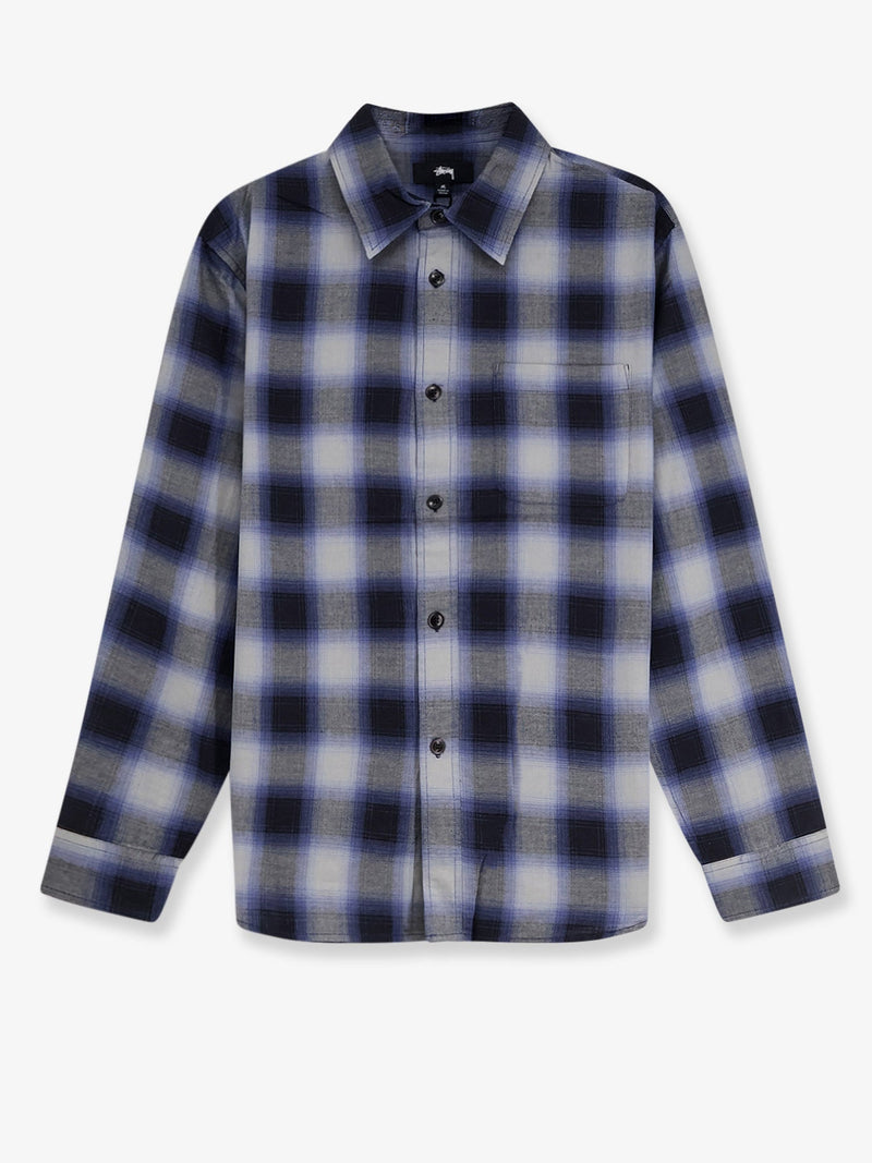 Stussy Stussy Beach Ombre Plaid Madras Cotton Shirt - World Class Fashion