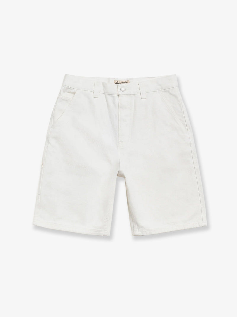 Stussy Stussy Cotton Bermuda Shorts White Men - World Class Fashion