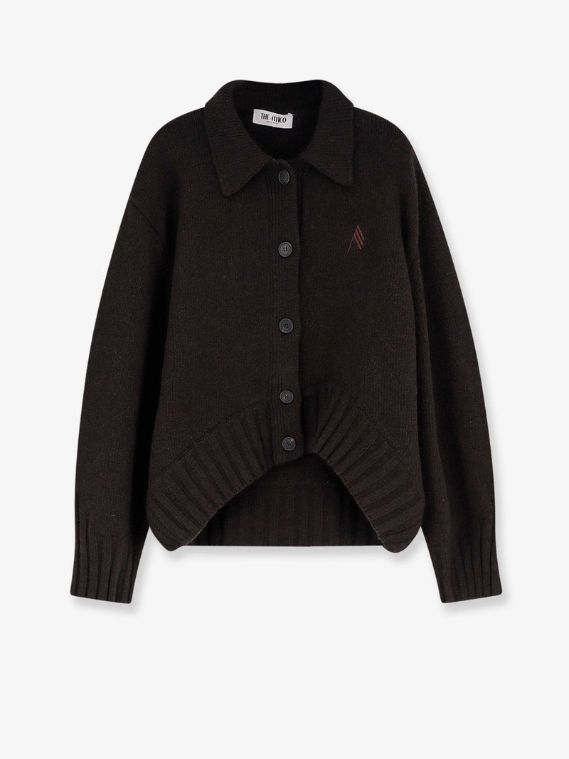 The Attico The Attico Virgin Wool And Cashmere Blend Cardigan - World Class Fashion