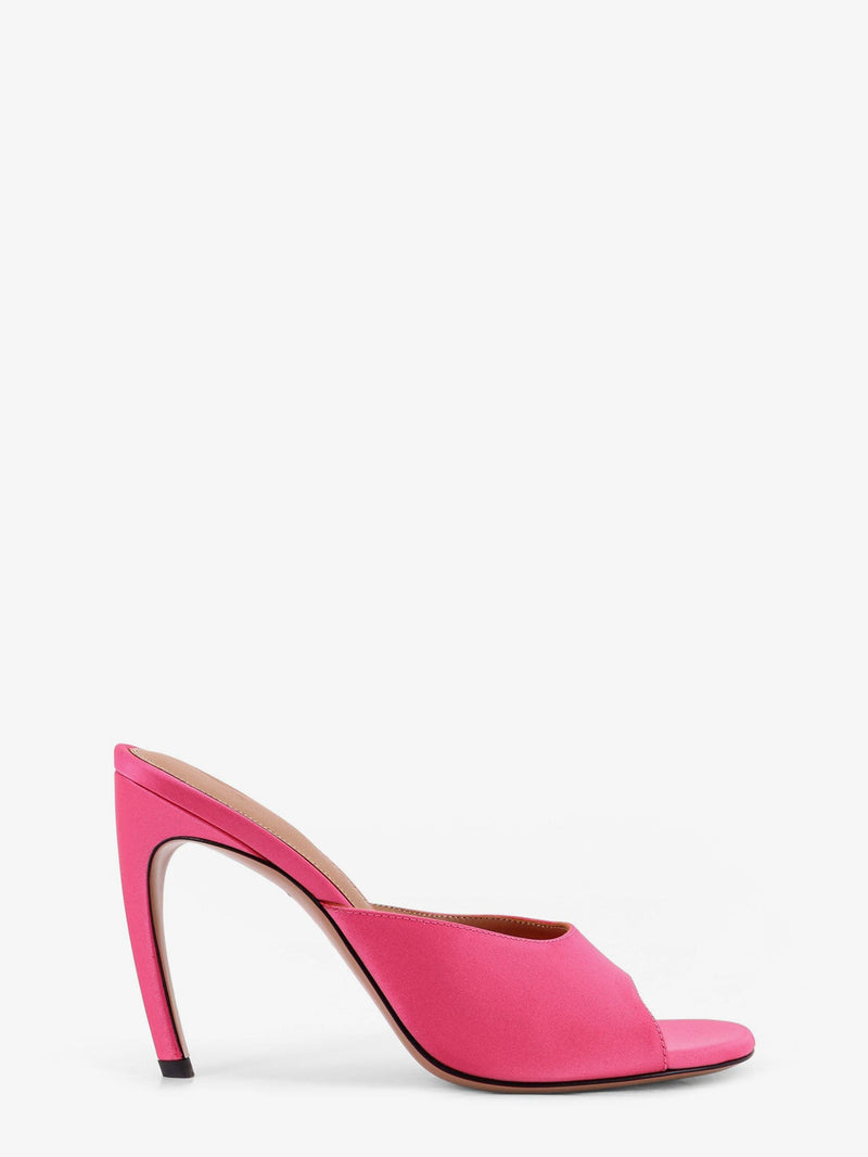 The Attico The Attico Betta Satin Sandals Pink - World Class Fashion