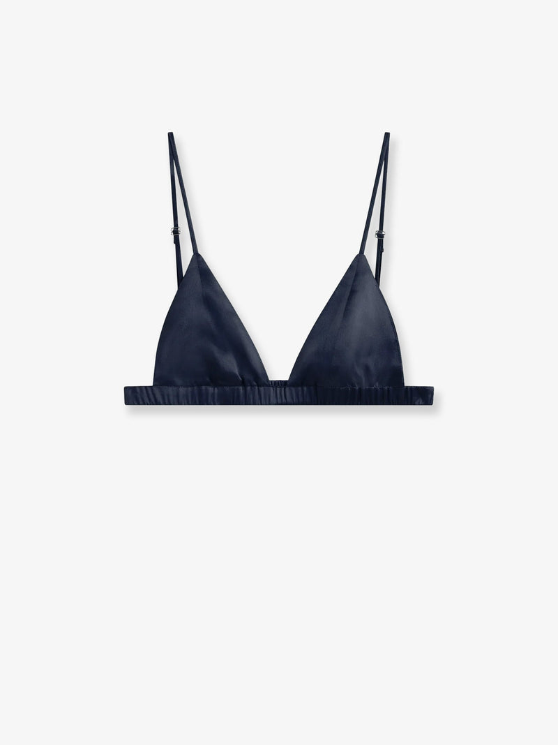 The Frankie Shop The Frankie Shop Nina Satin Bralette - World Class Fashion