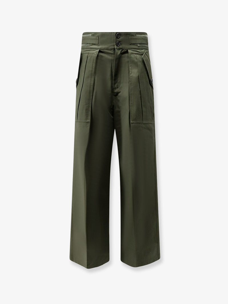 The Frankie Shop The Frankie Shop Tova Cargo de algodón Verde - World Class Fashion