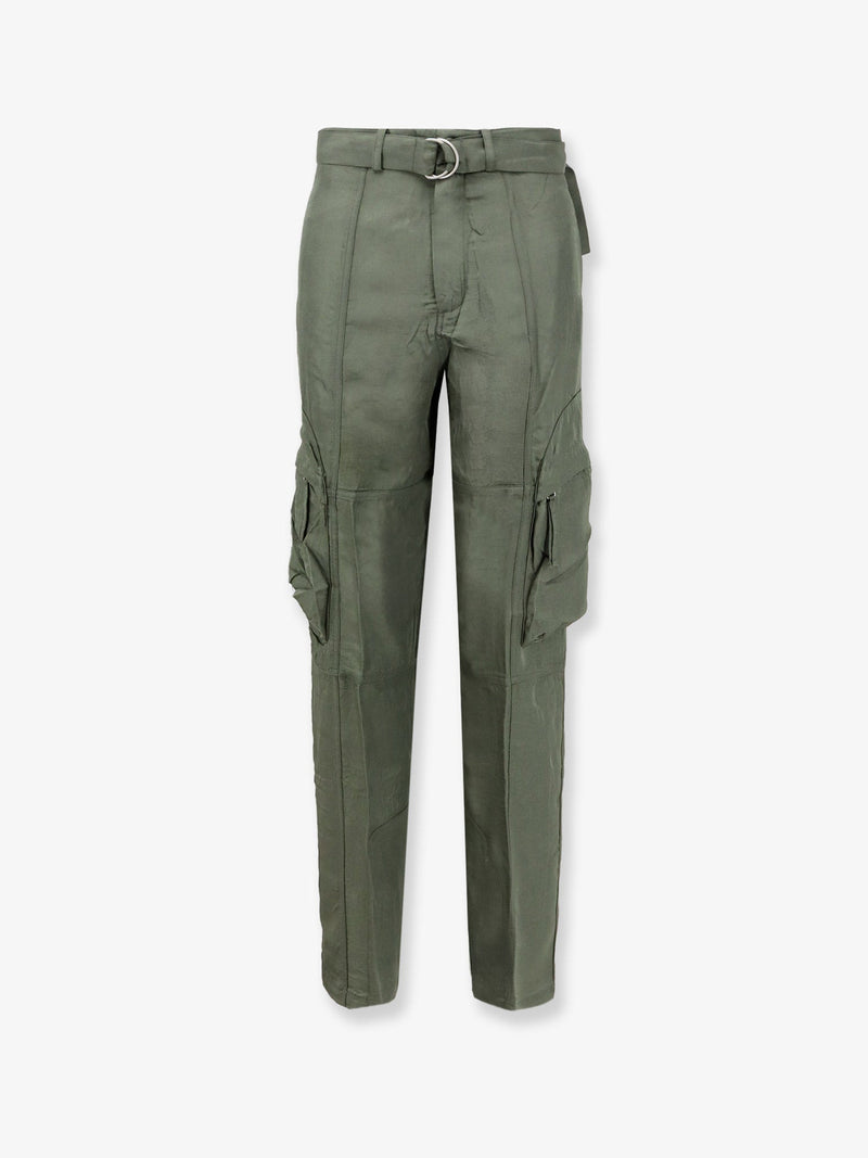 The Frankie Shop Pantalones cargo Frankie Shop Kelly Fluid verdes - World Class Fashion