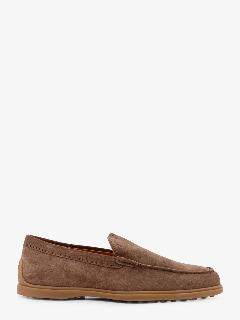 Tod’s Mocasines de ante Tod's para hombre marrones - World Class Fashion