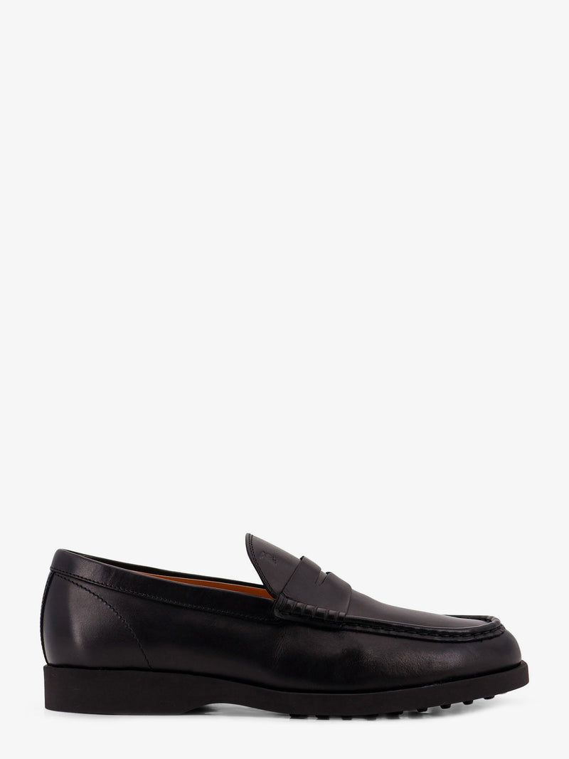 Tod’s Mocasines de cuero Tod's negros para hombre - World Class Fashion