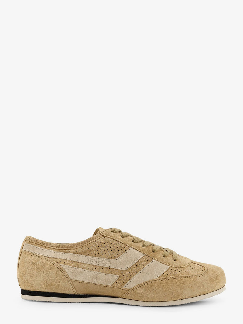 Tom Ford Zapatillas de hombre de ante beige Tom Ford Brook - World Class Fashion