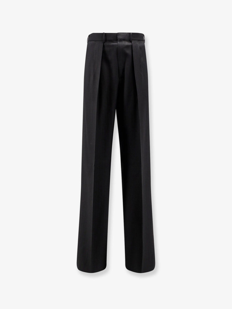 Tom Ford Tom Ford Wool Trousers Black Men - World Class Fashion