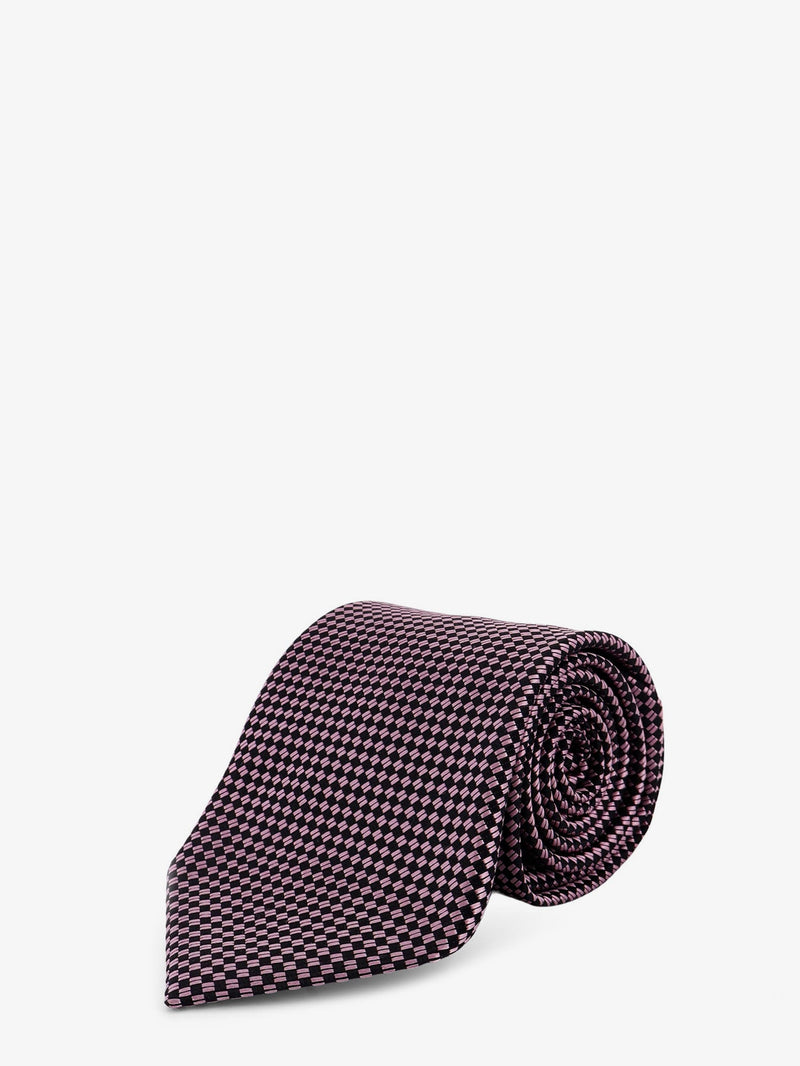 Tom Ford Tom Ford Silk Tie Pink Men - World Class Fashion
