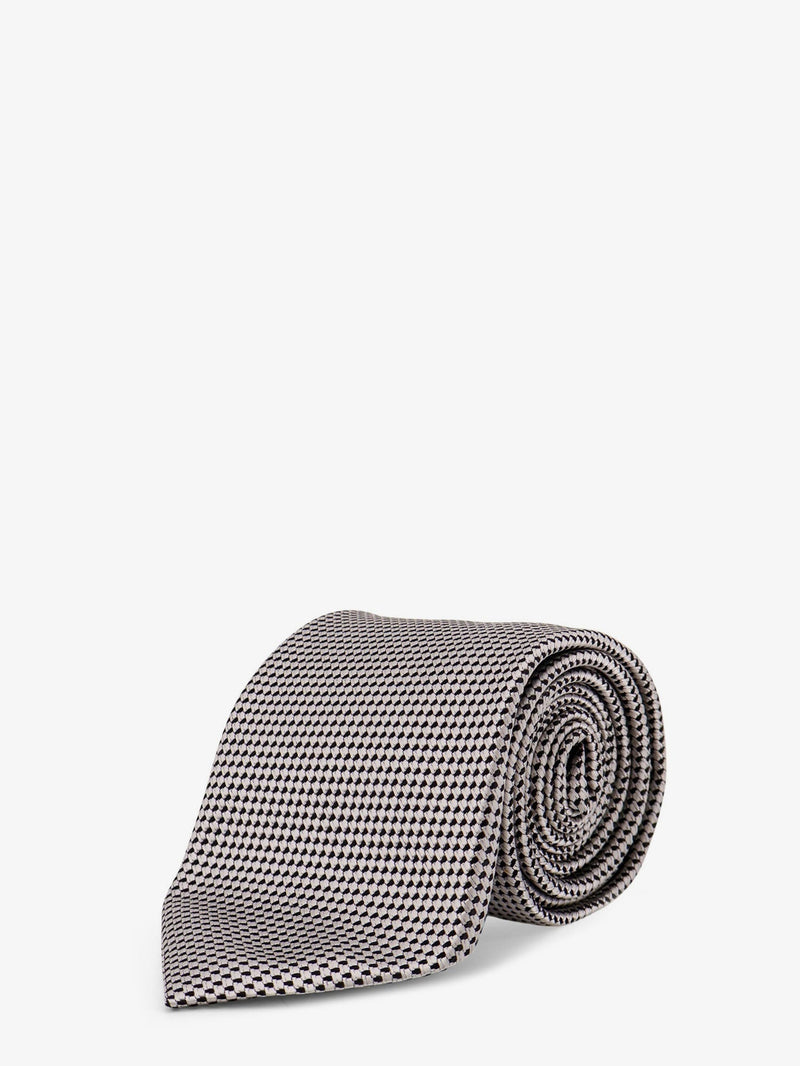 Tom Ford Tom Ford Silk Tie Grey Men - World Class Fashion