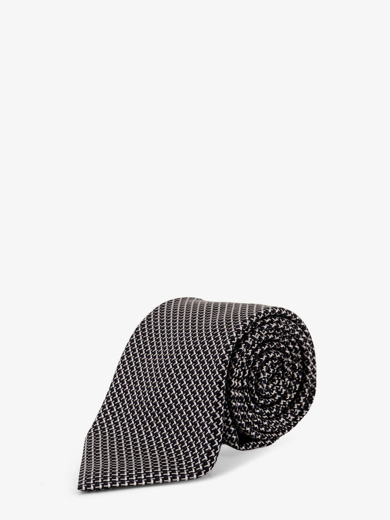 Tom Ford Tom Ford Silk Tie Black - World Class Fashion