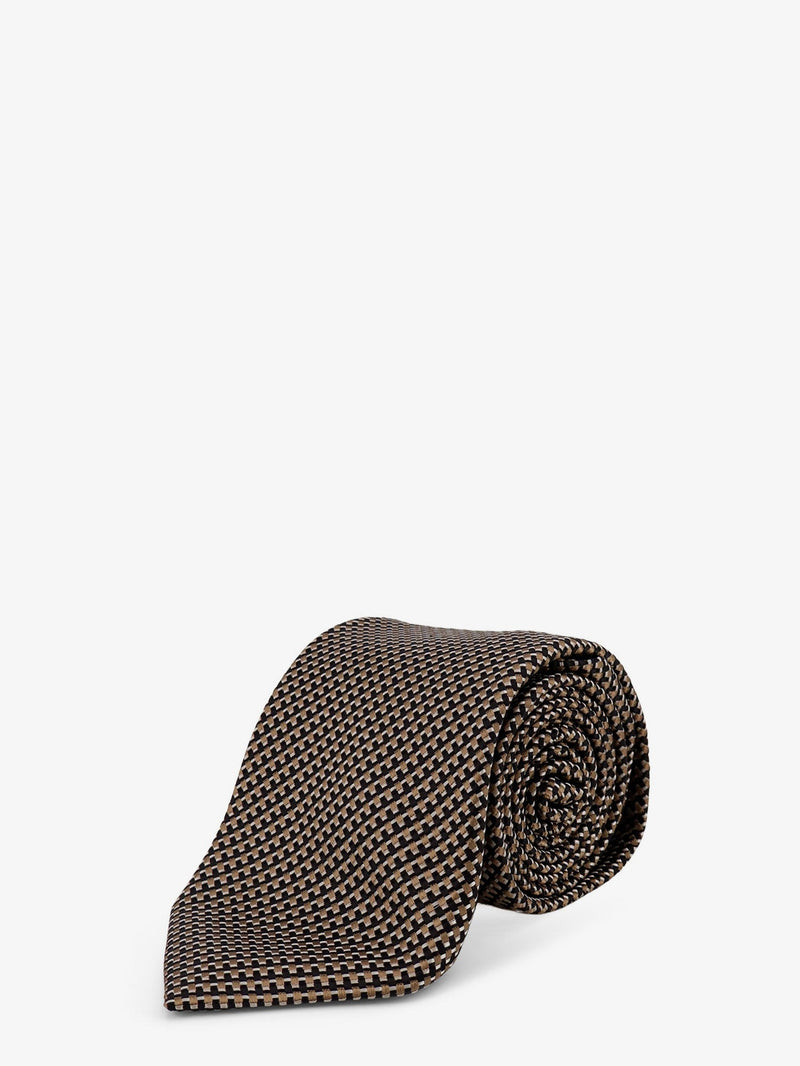 Tom Ford Tom Ford Silk Tie Black Men - World Class Fashion