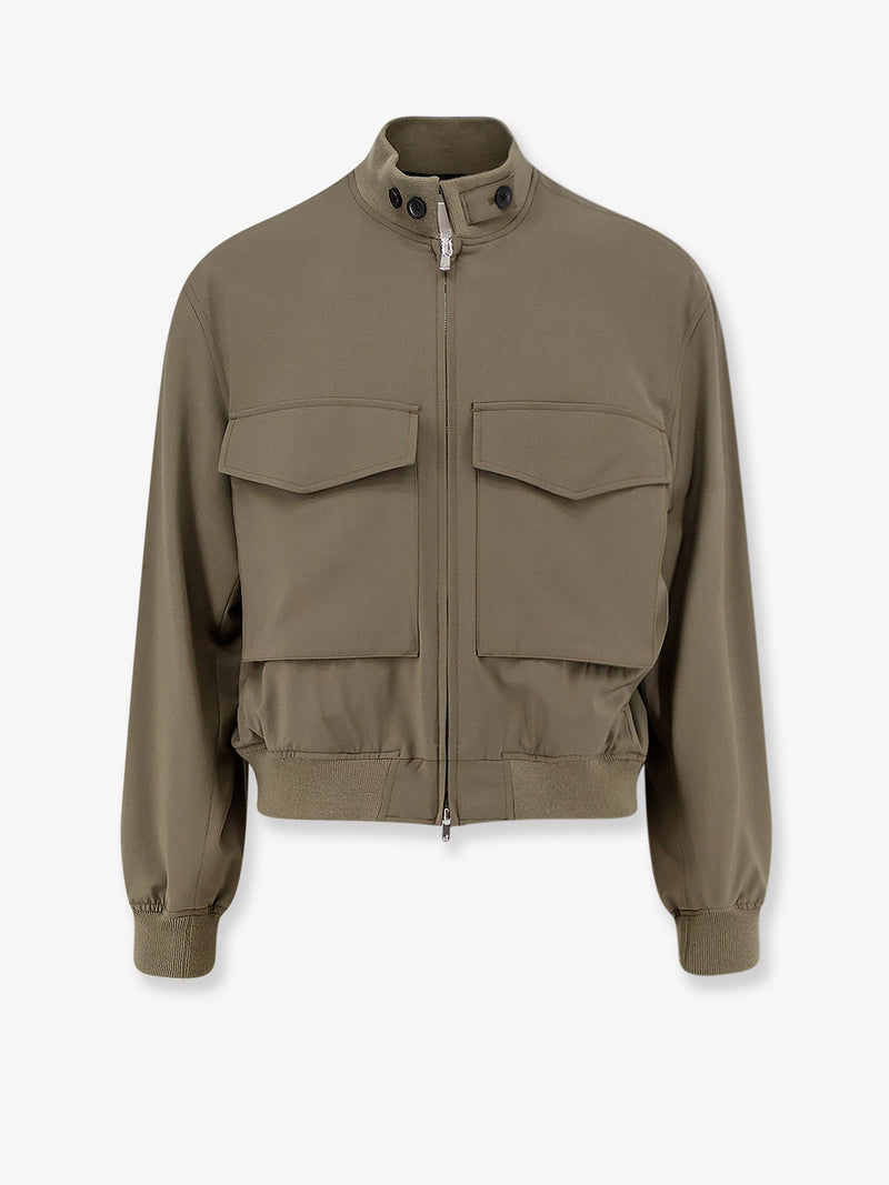 Tonywack Tonywack Wool Blend Jacket Olive Men - World Class Fashion
