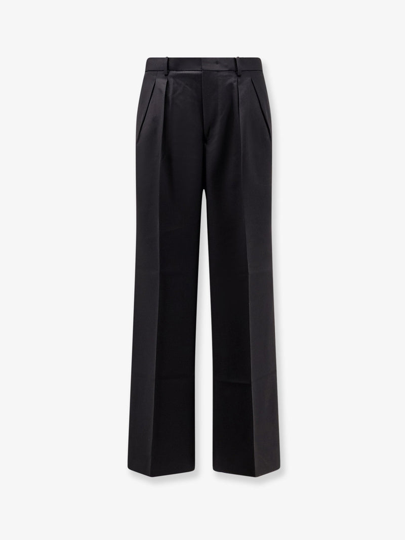 Tonywack Tonywack Wool Blend Trousers Black Men - World Class Fashion