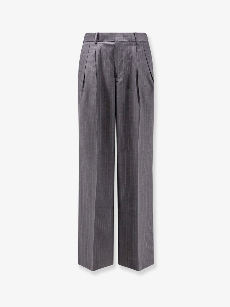 Tonywack Tonywack Wool Blend Trousers Grey Stripe - World Class Fashion