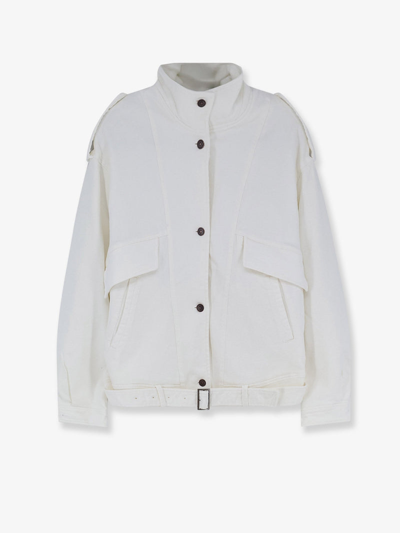 Tonywack Chaqueta vaquera oversize blanca para mujer Tonywack - World Class Fashion