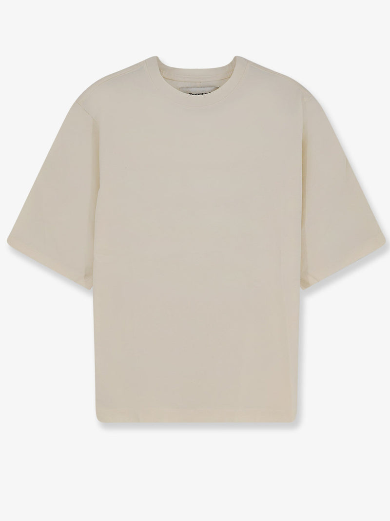 Tonywack Tonywack Cotton Blend T-Shirt Beige Women - World Class Fashion