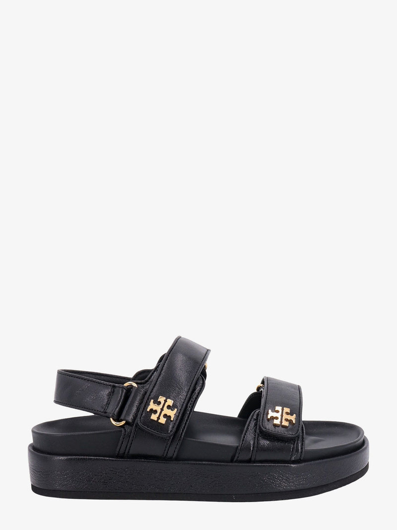 Tory Burch Tory Burch Kira Leather Sandals Black - World Class Fashion