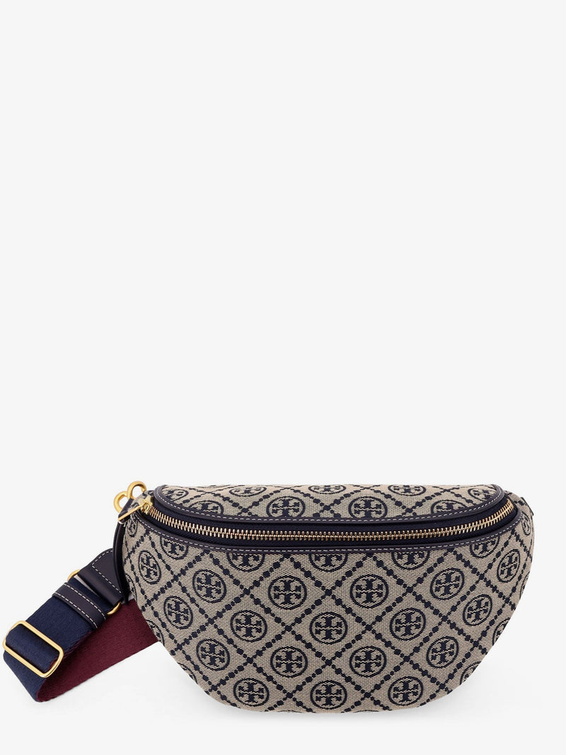 Tory Burch Tory Burch T-Monogram Belt Bag Blue - World Class Fashion