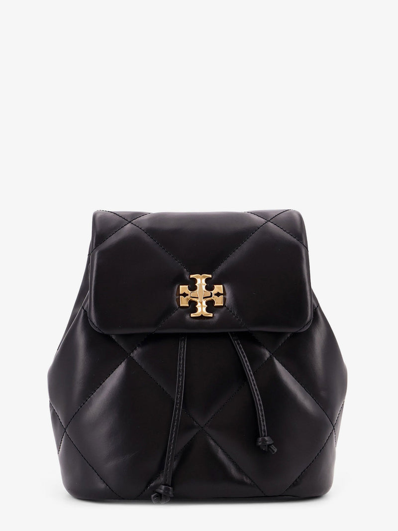 Tory Burch Tory Burch Kira Diamond Leather Backpack Black - World Class Fashion
